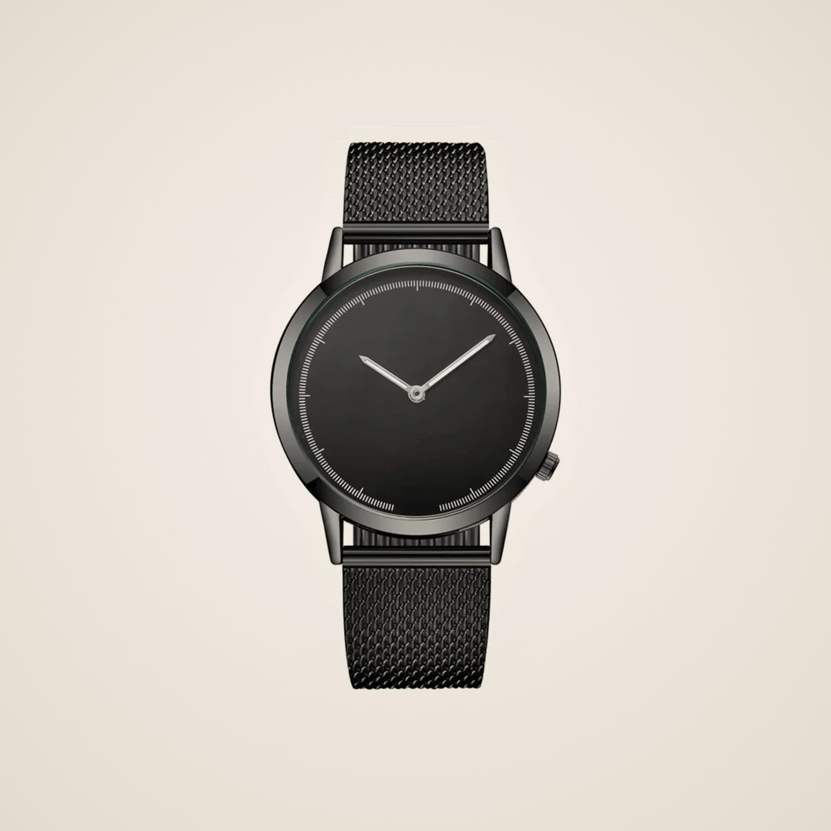 Blu Sunray Dial Mesh Watch — view 1