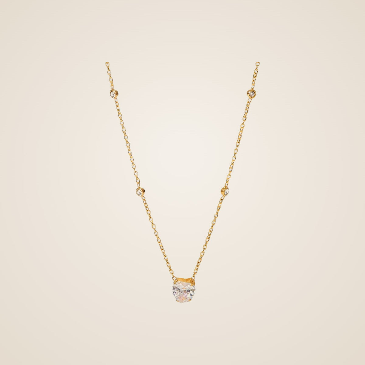 Brio Heart Pendant Necklace — view 1