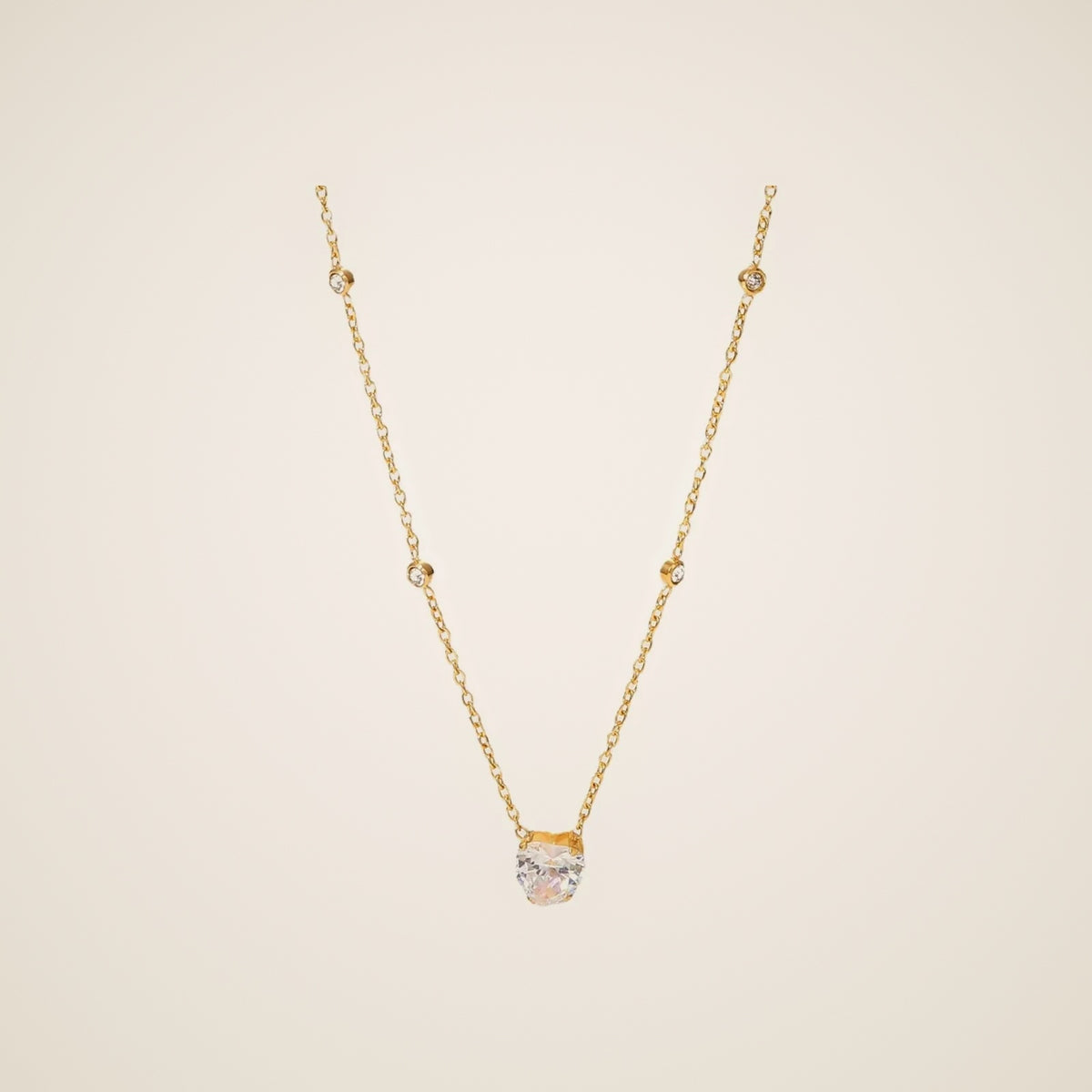 Brio Heart Pendant Necklace — view 1