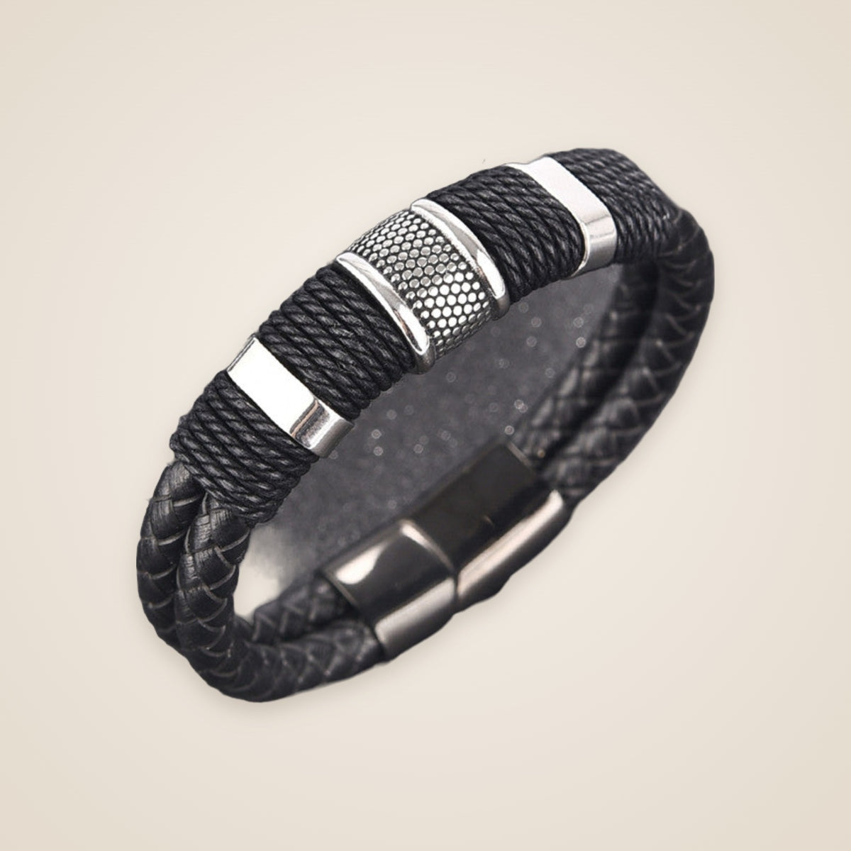 Bruno Braided Cord Bracelet — view 1