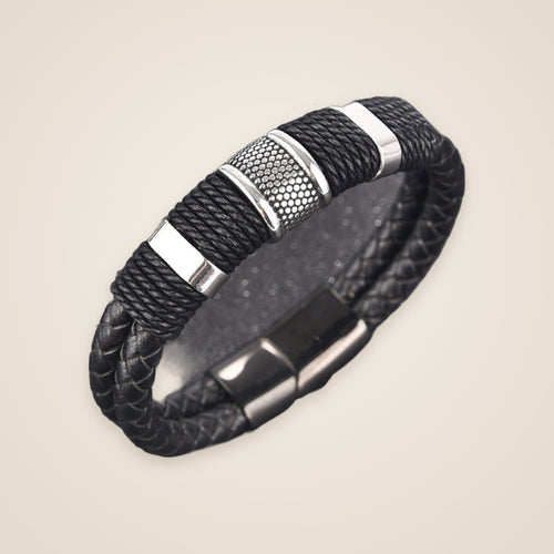 Bruno Braided Cord Bracelet — view 1