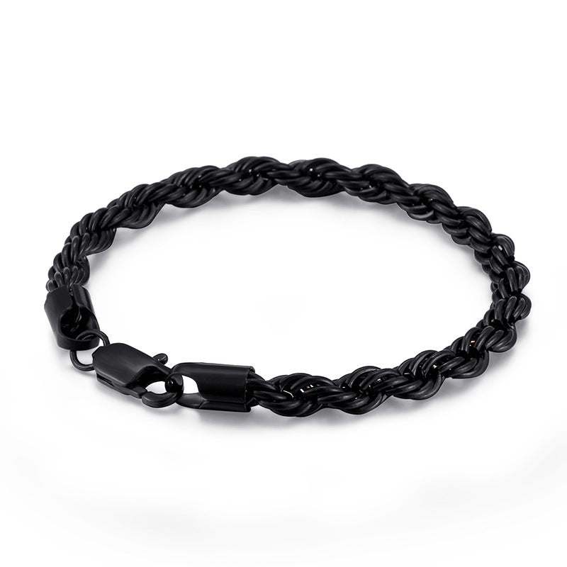 Blake Twisted Cable Bracelet — view 12