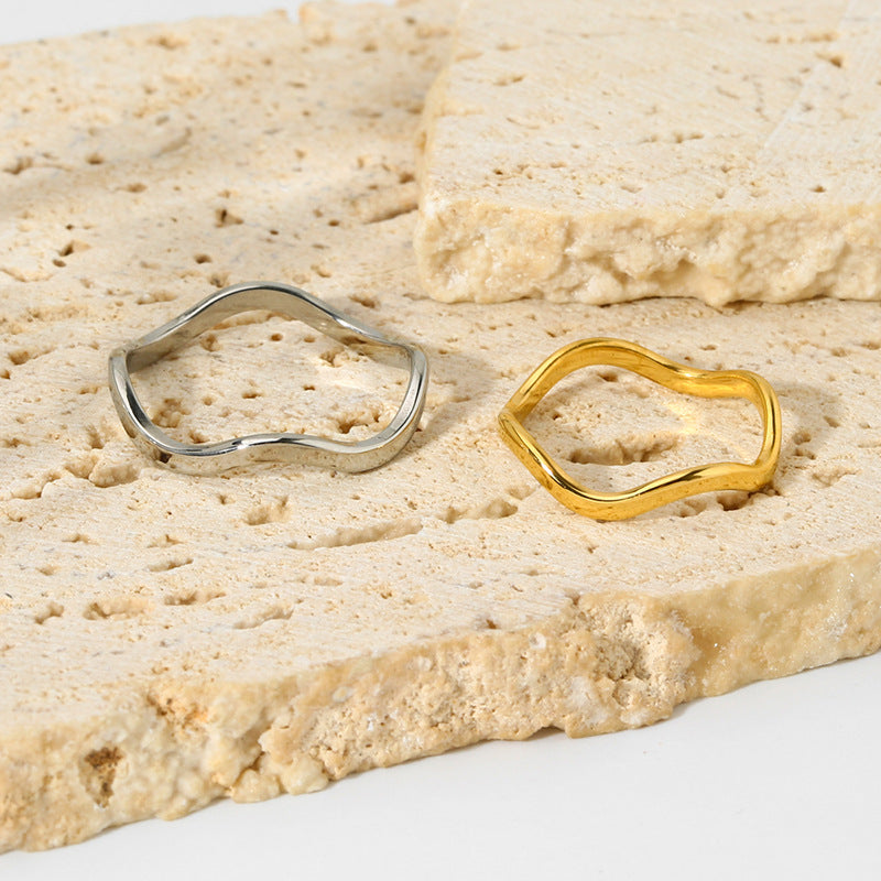 Marina Wavy Ring — view 2