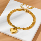 Cuore Puffy Heart Jewelry Set — view 7