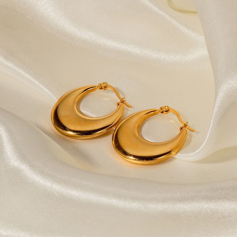 Greta U-Hoop Earrings — view 10