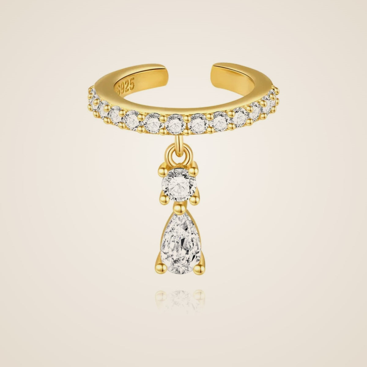 Cara Branch Ear Cuff — view 1