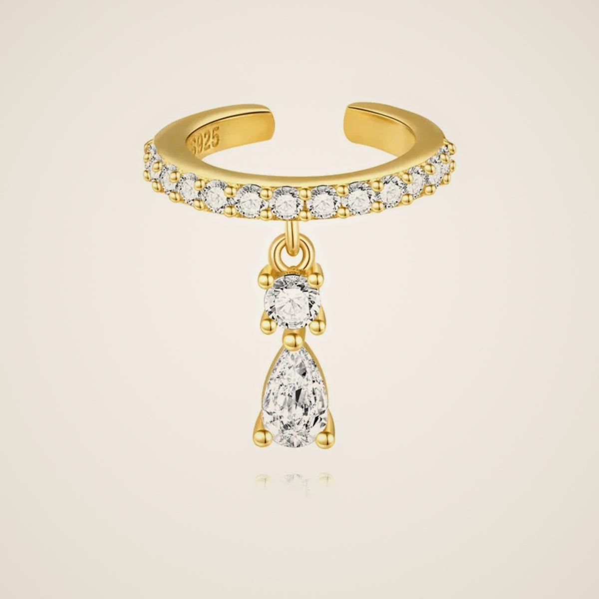 Cara Branch Ear Cuff — view 1
