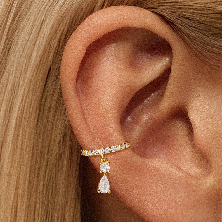 Cara Branch Ear Cuff — view 2