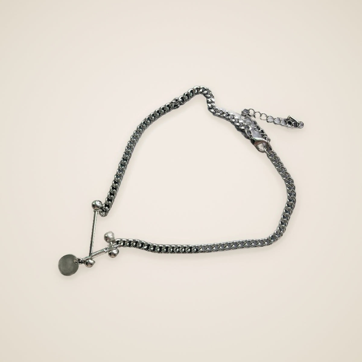 Cleo Padlock Charm Necklace — view 1