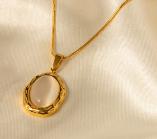 Gaia Stone Pendant Necklace — view 5