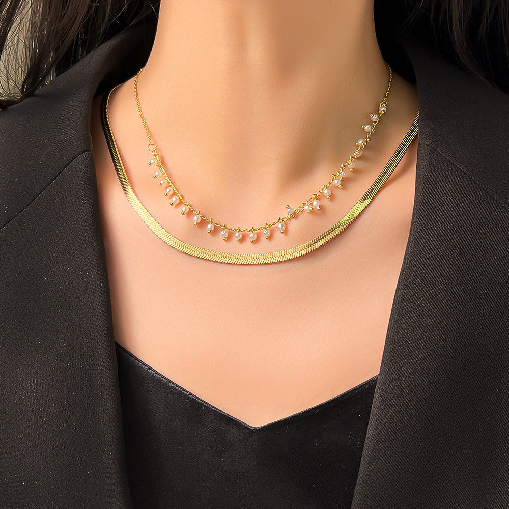 Stella Chunky Chain Necklace — view 4