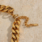 Rosa Chunky Chain Necklace — view 5