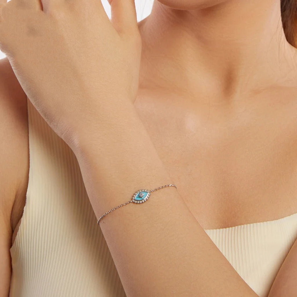 Bracciale occhio marquise Danae — vista 5