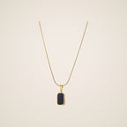 Collier médaillon coquillage Dante — vue 1