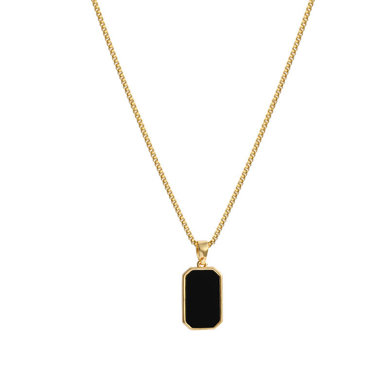Titan Bar Pendant Necklace — view 6