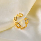 Calla Chain Link Ring — view 6