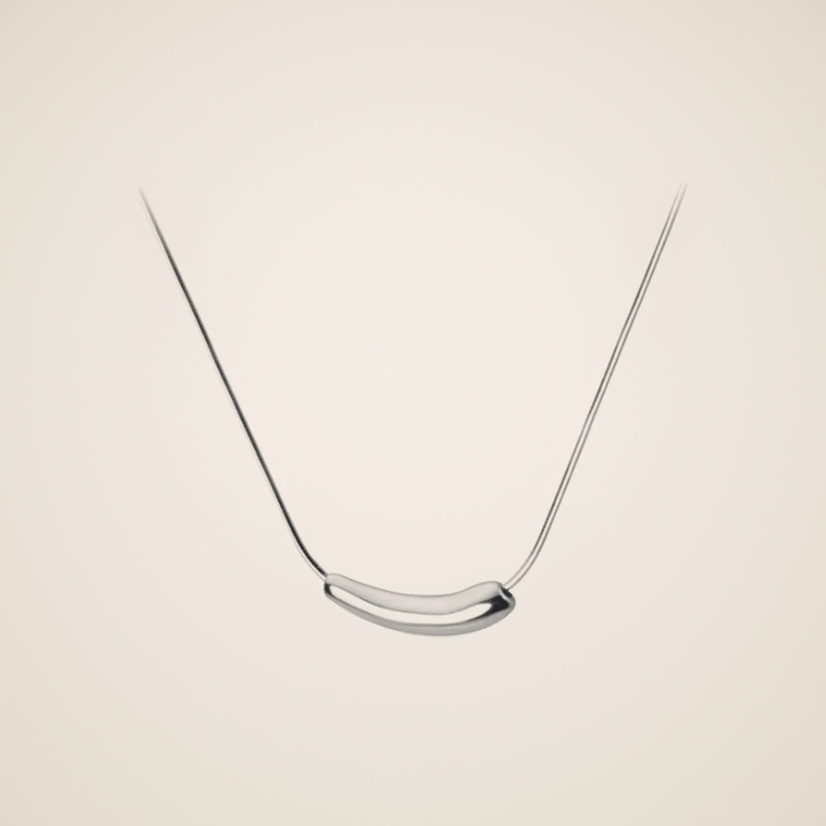 Collier pendentif goutte Dolce — vue 1