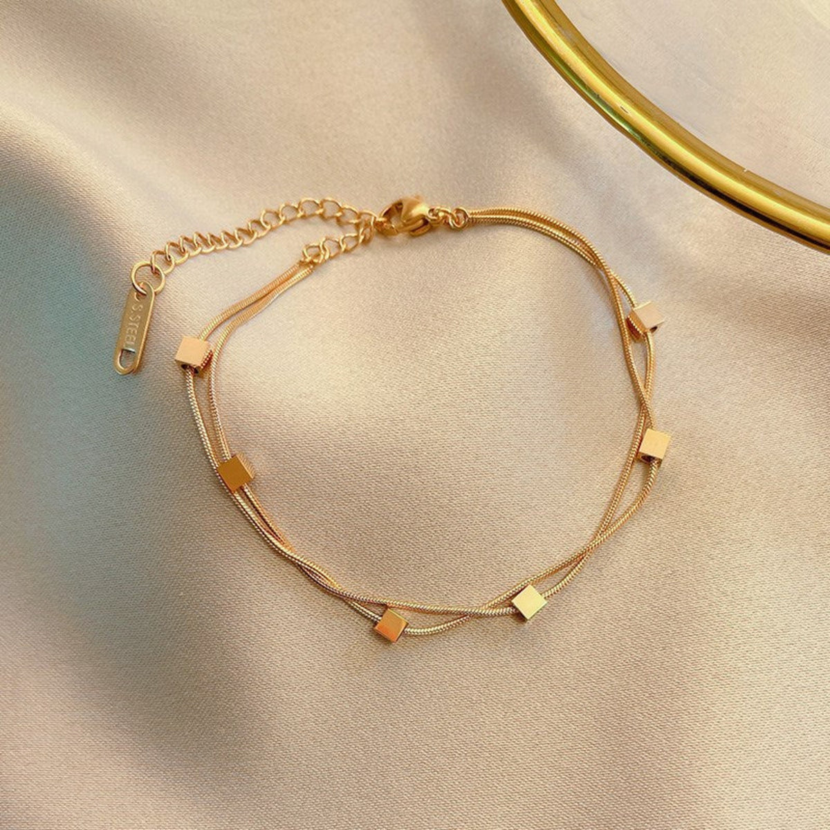 Donatella Double Cube Bracelet — view 1