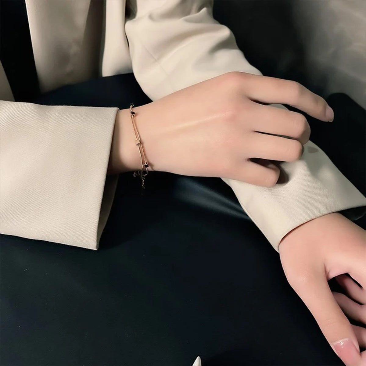 Donatella Double Cube Bracelet — view 5