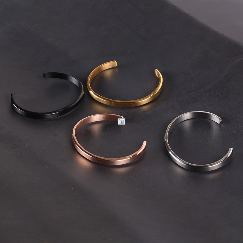 Axel Open Cuff Bracelet — view 2