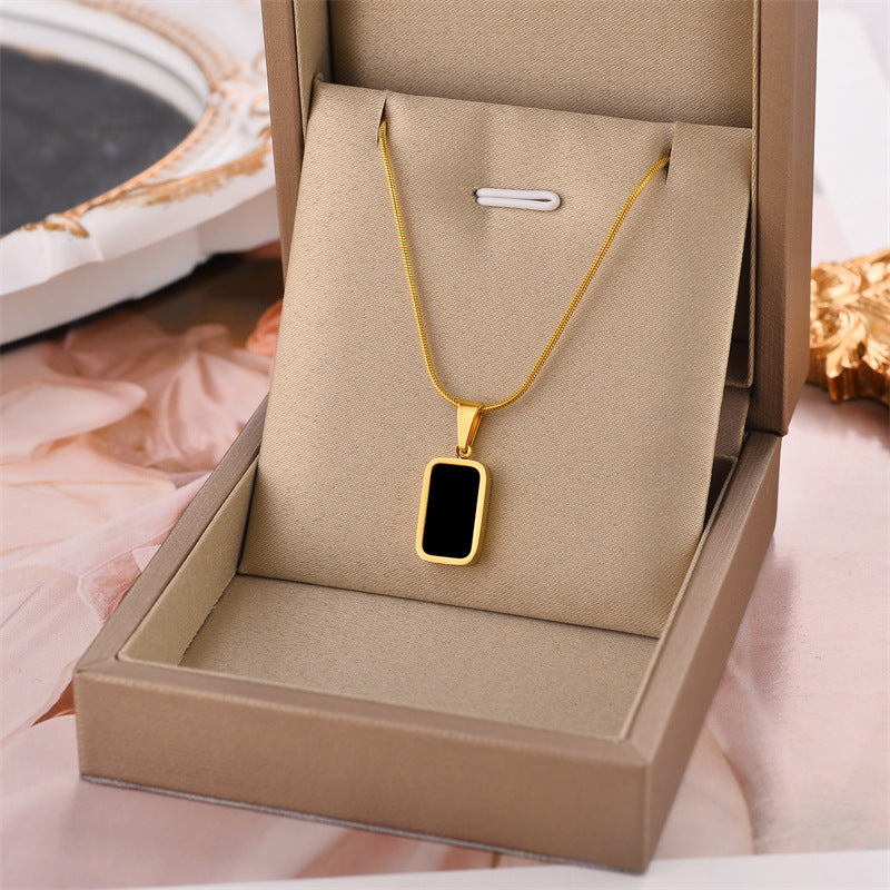 Dante Shell Medallion Necklace — view 7