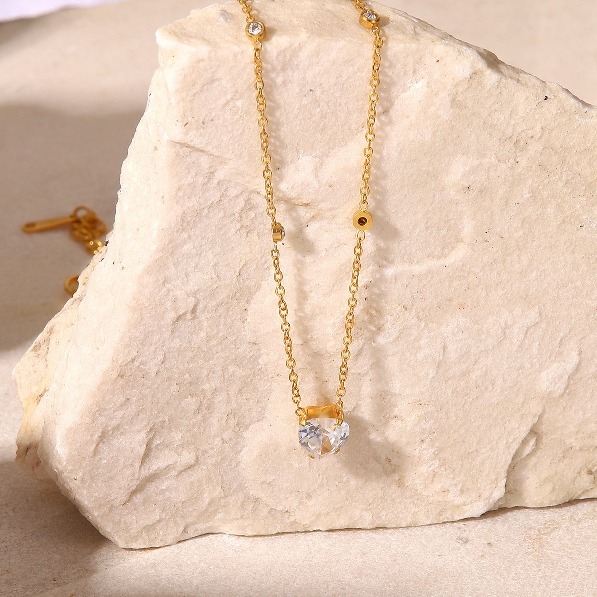 Brio Heart Pendant Necklace — view 3