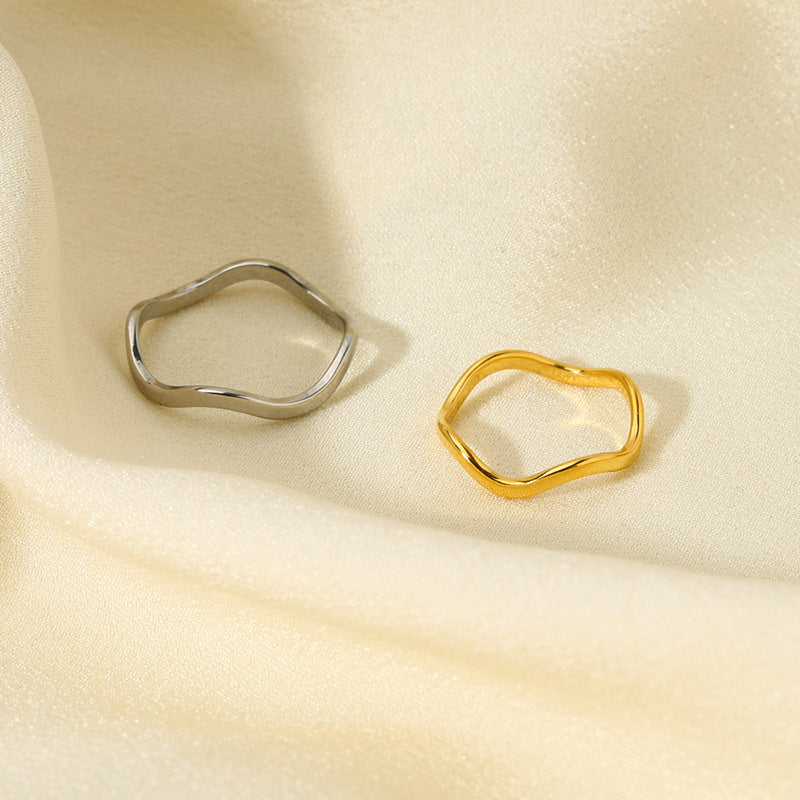 Marina Wavy Ring — view 5