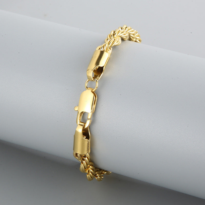 Blake Twisted Cable Bracelet — view 10
