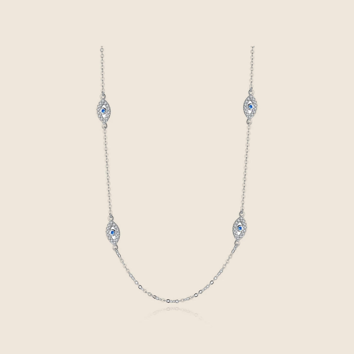 Collana tre occhi Eleni — vista 3