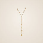 Elio Bead Tassel Necklace — view 1