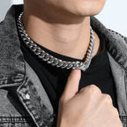 Gio Heavy Cuban Chain Necklace — view 2