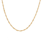 Adele Wave Chain Bracelet & Necklace — view 8