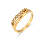 Leda Fine Stone Ring — view 7