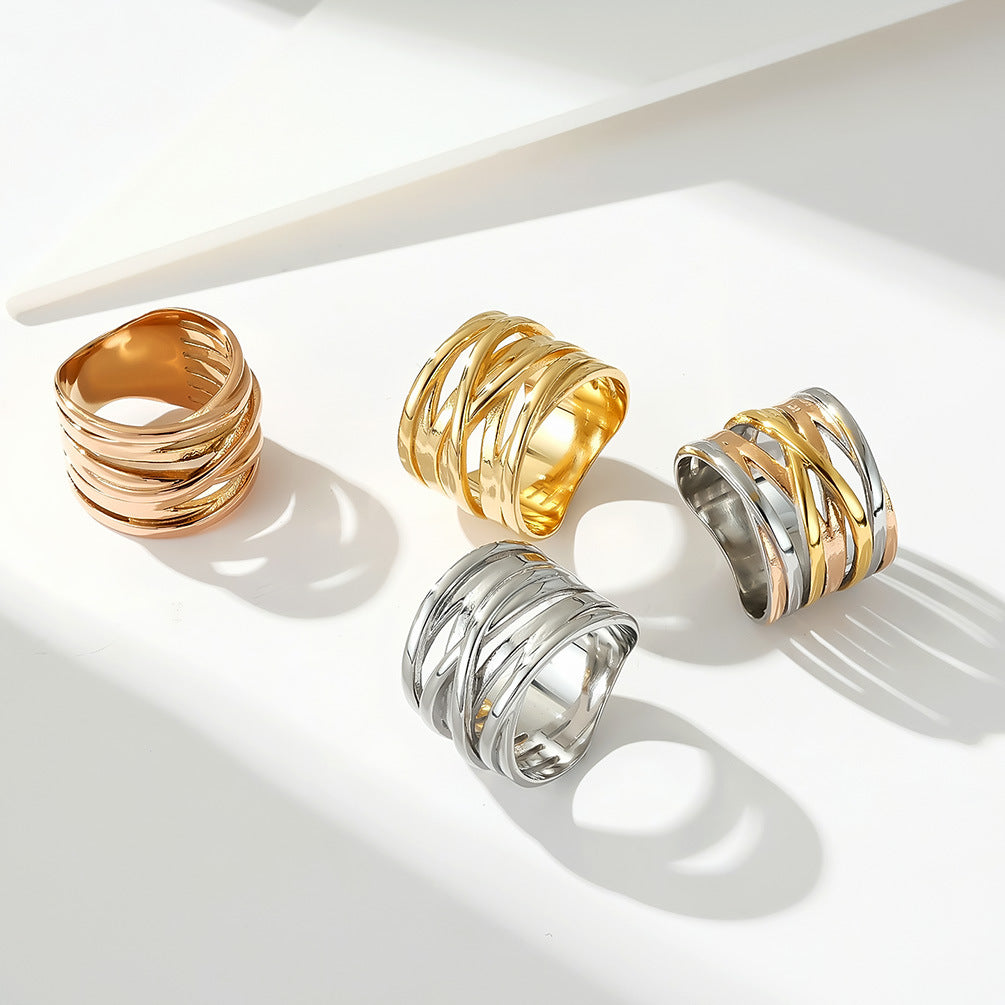 Bice Crossover Wrap Ring — view 3