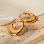 Greta U-Hoop Earrings — view 9