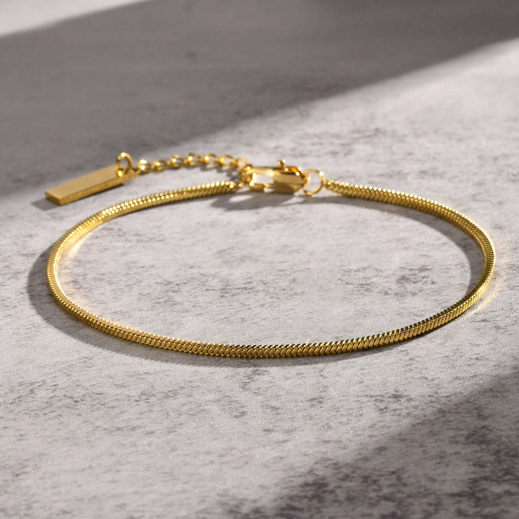 Tina Square Snake Bracelet — view 2
