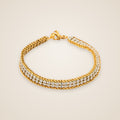 Flora Double Layer Bracelet — view 4