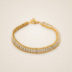 Flora Double Layer Bracelet — view 4