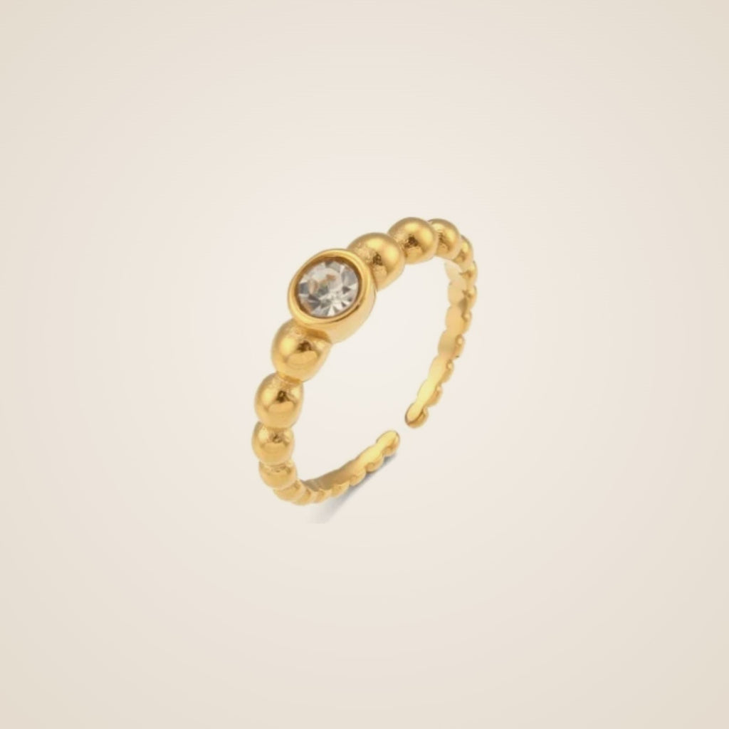 Gemma Zircon Ring