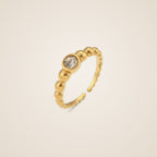Gemma Zircon Ring