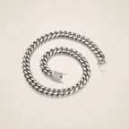 Collar de cadena cubana gruesa Gio — vista 1