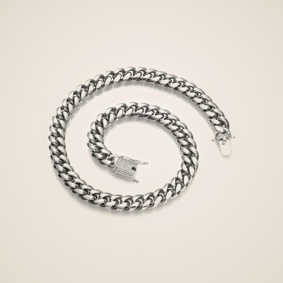 Gio Heavy Cuban Chain Necklace — view 1
