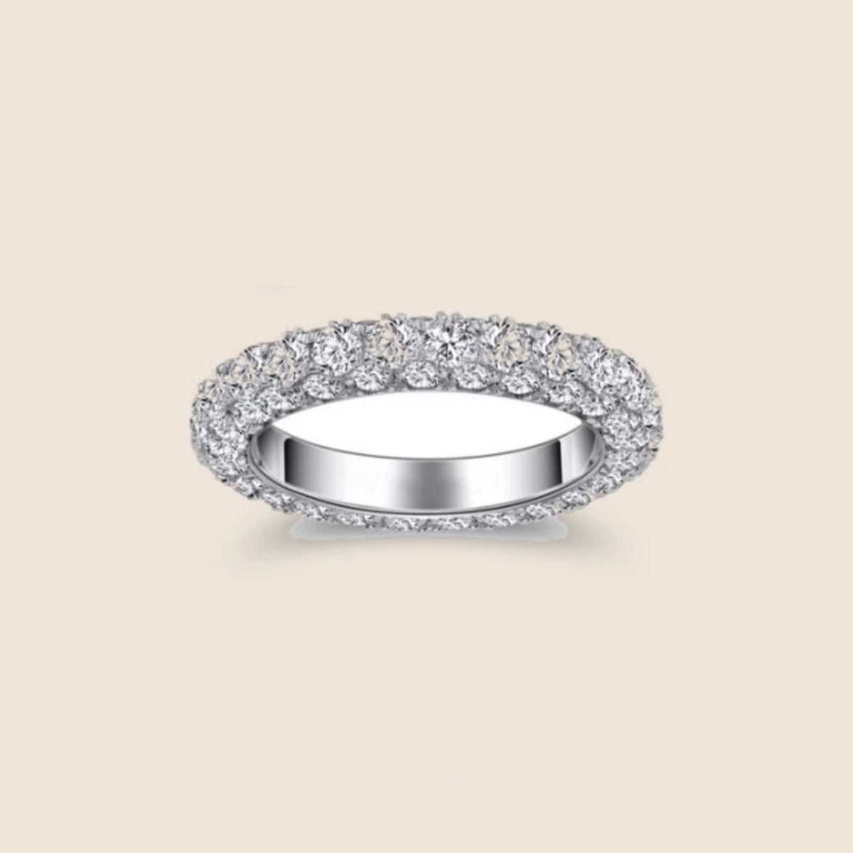 Gioia Full Pavé Band — view 1