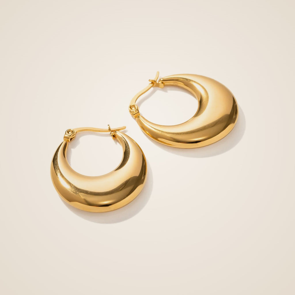 Greta U-Hoop Earrings — view 1