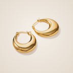 Greta U-Hoop Earrings — view 1