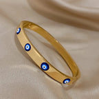 Brazalete ojos esmaltados Ianthe — vista 3