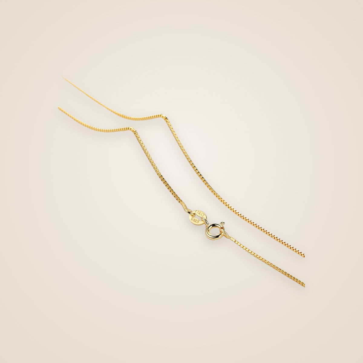 Iris 925 Silver Chain Necklace — view 1