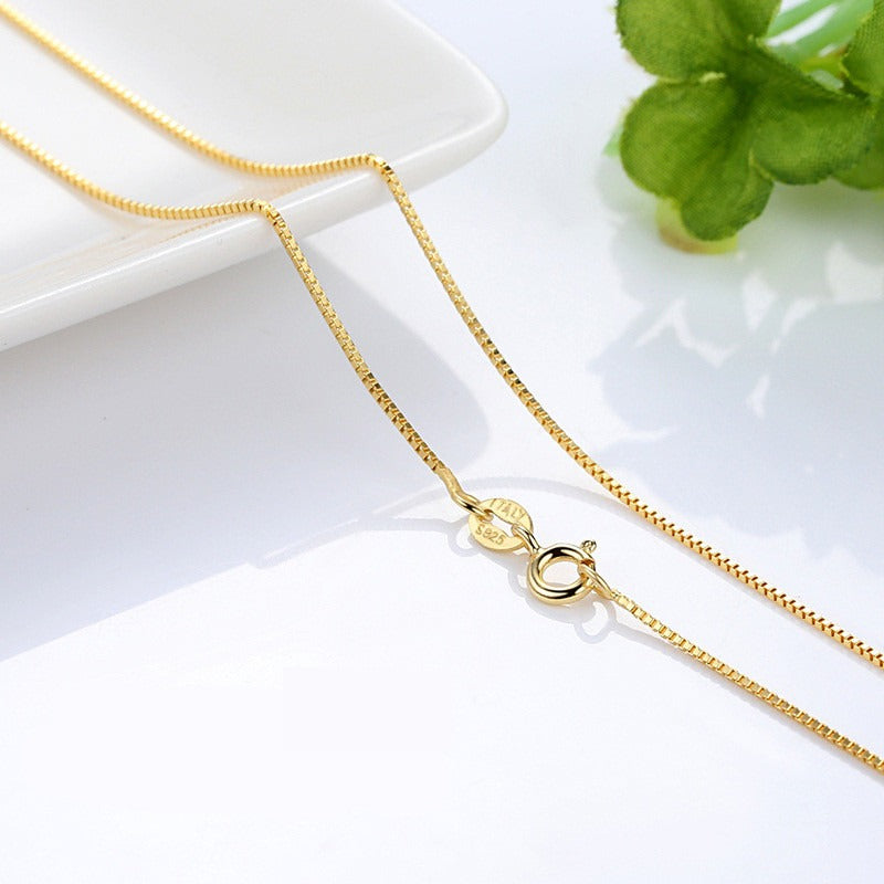 Iris 925 Silver Chain Necklace — view 3