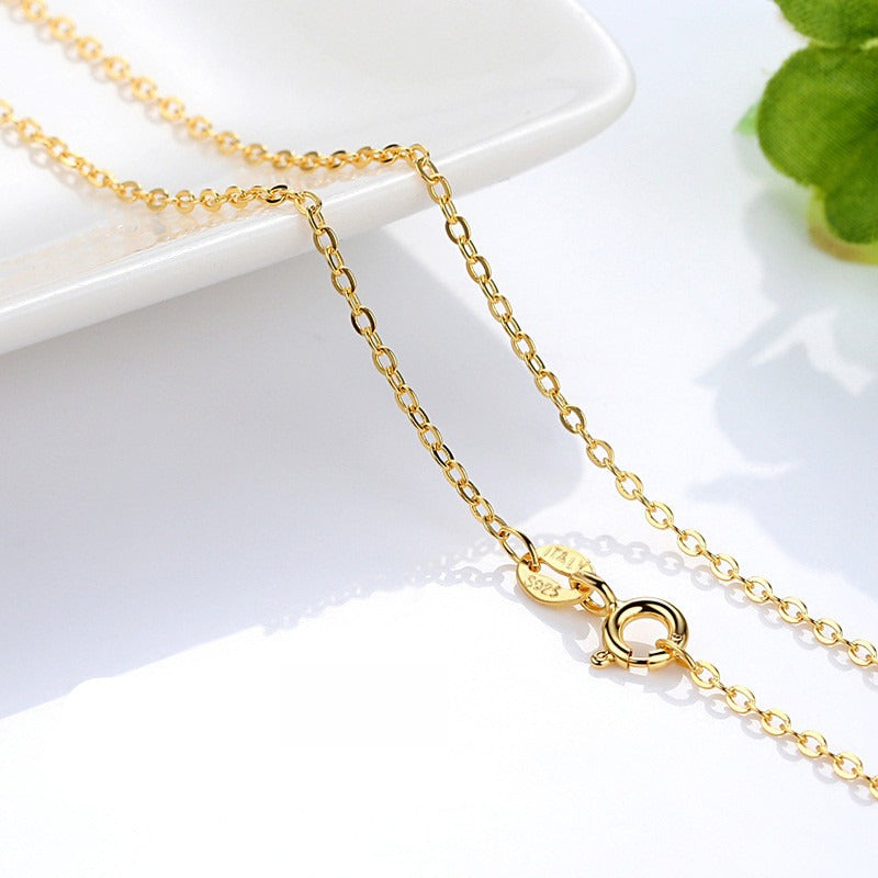 Iris 925 Silver Chain Necklace — view 4