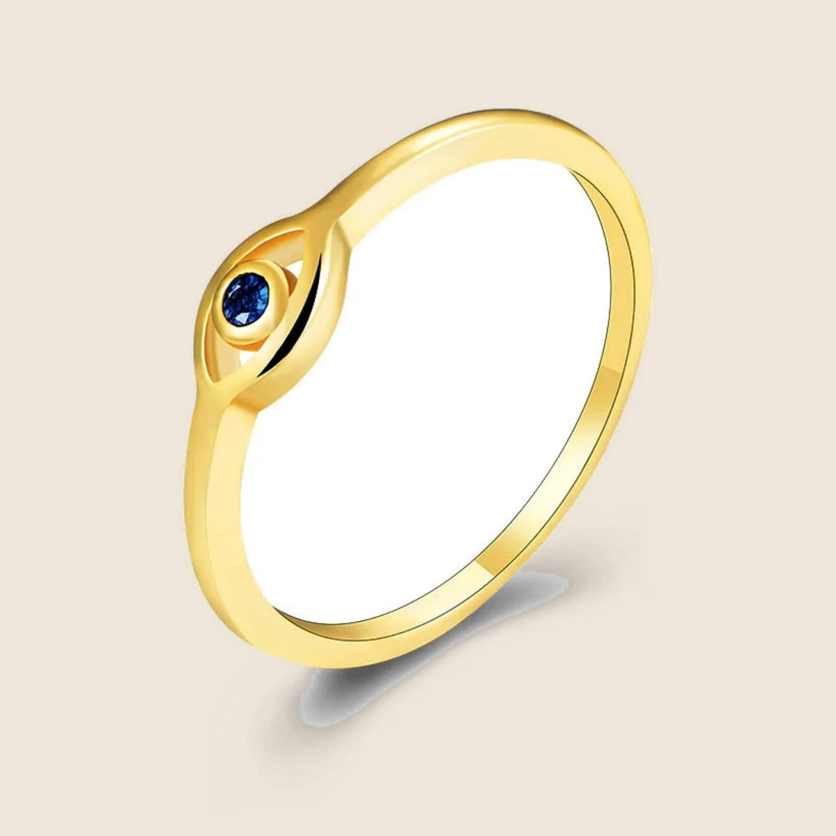 Anello occhio blu Kalliope — vista 1
